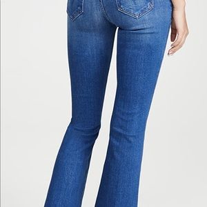 mother weekender fray jeans